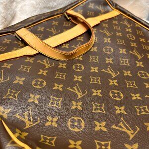 Louis Vuitton Porte-Documents Briefcase/ Laptop Case Medium Brown Leather
